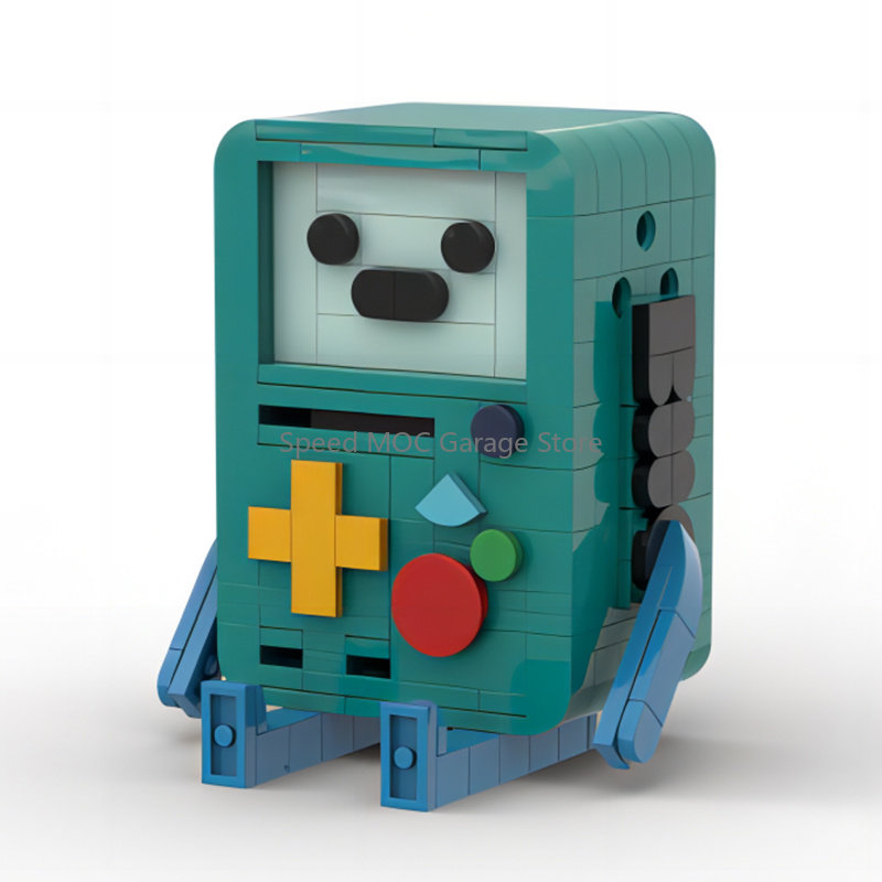 Gaming Console Lego - مجموعة بناء روبوت ألعاب كرتونية عالية