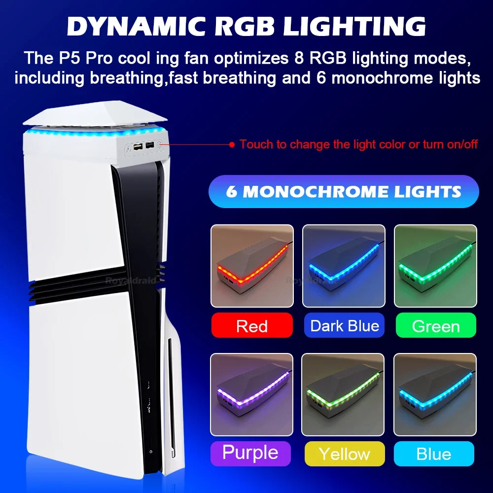 مروحة تبريد علوية لجهاز PS5 PR - مراجعة Gaming Console Buttons وسعره