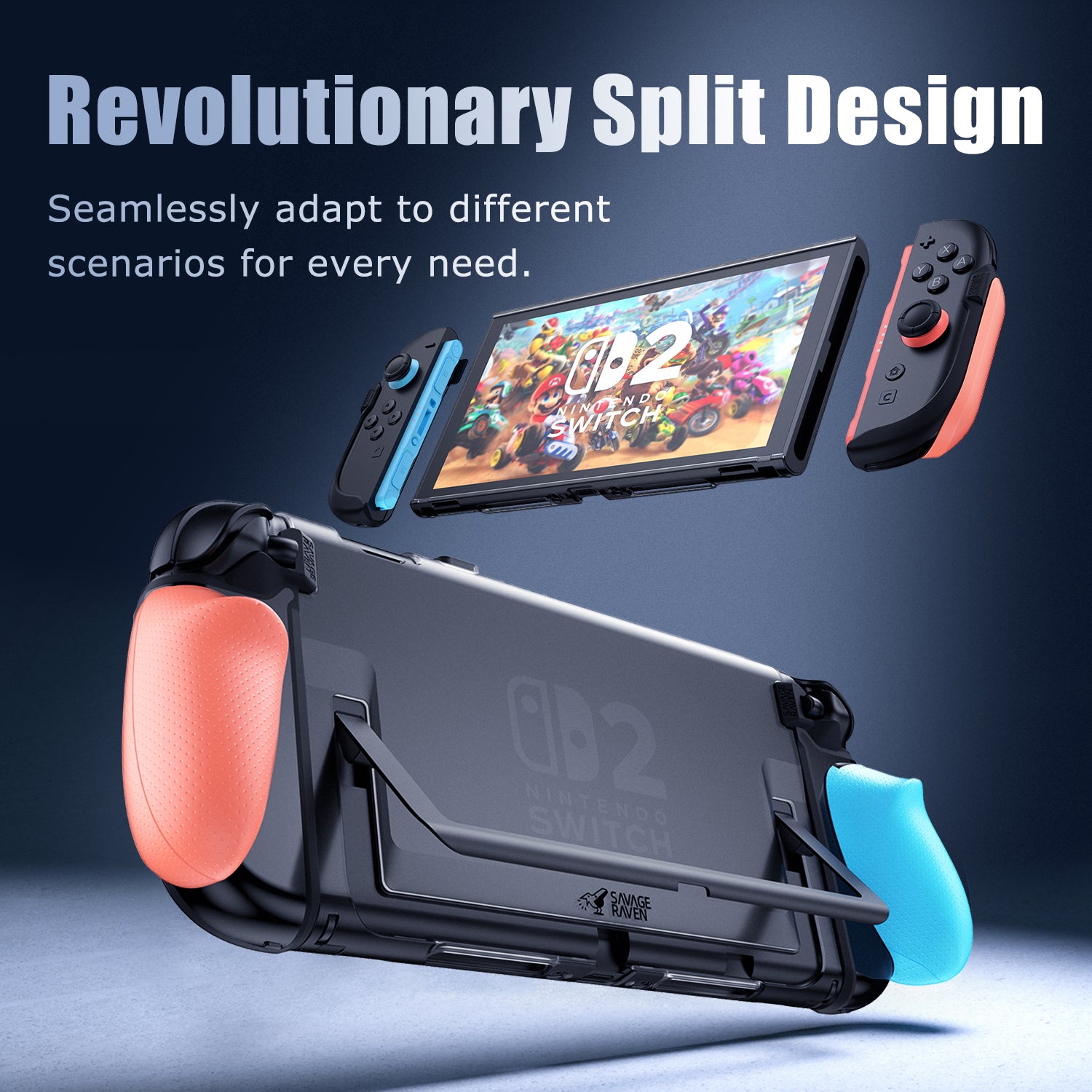 غطاء حماية مبتكر قابل للتركيب  - مراجعة Gaming Console Nintendo Switch 2 وسعره