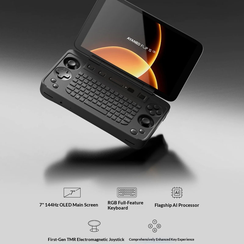جهاز ألعاب محمول Ayaneo Flip 1 - مراجعة Gaming Console Ayaneo وسعره