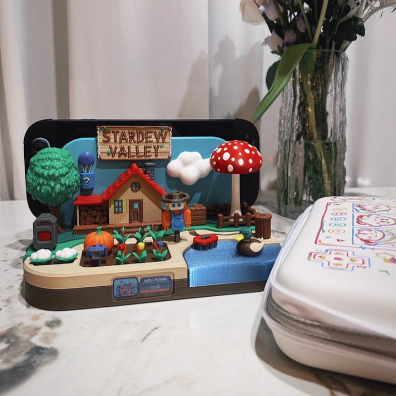 حامل شحن زخرفي بتصميم Stardew  - مراجعة Gaming Console In وسعره