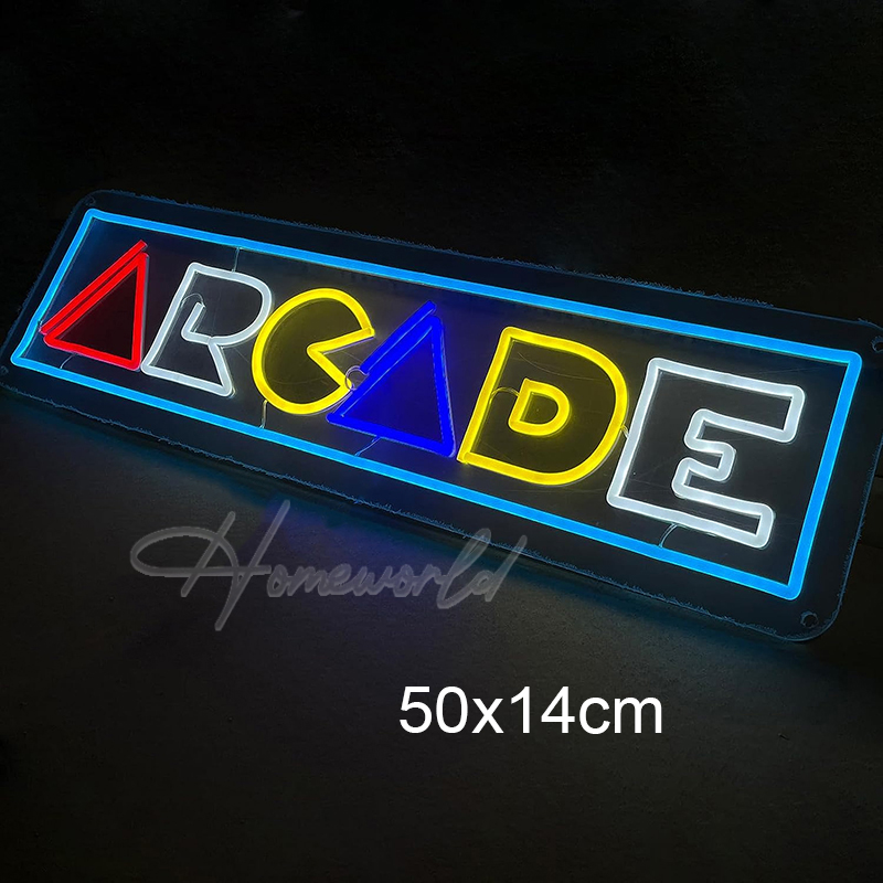 ممر النيون علامة LED لعبة غرفة - مراجعة Gaming Console Handle وسعره