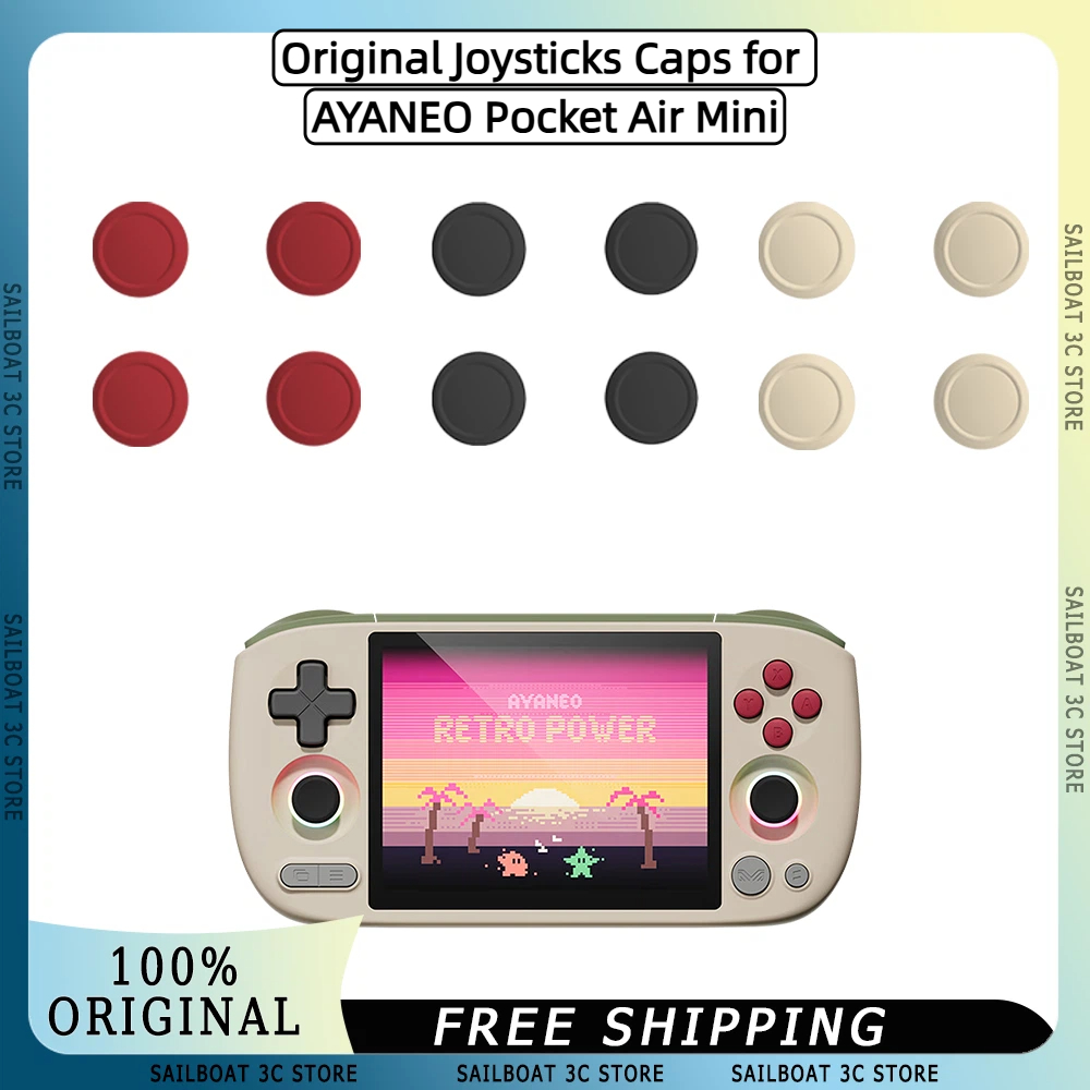 قبعات عصا التحكم الأصلية لـ AY - مراجعة Gaming Console Ayaneo وسعره