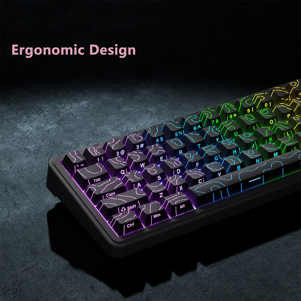أغطية مفاتيح توبوغرافية جديدة  - مراجعة Gaming Console Letters وسعره