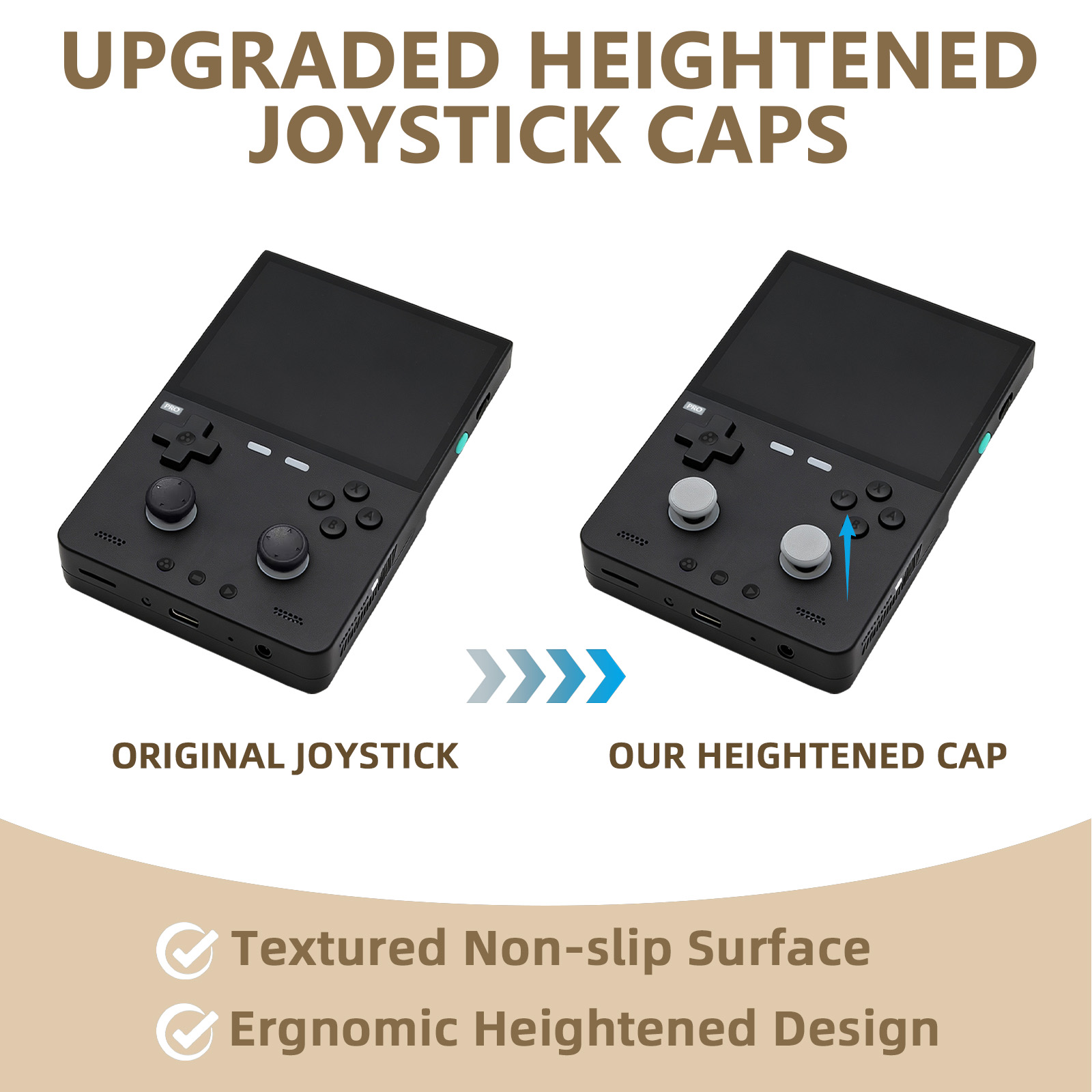 غطاء عصا التحكم لجهاز الألعاب  - مراجعة Gaming Console Buttons وسعره