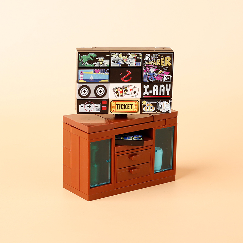 MOC لعبة وحدة التحكم نموذج الك - مراجعة Gaming Console Lego وسعره
