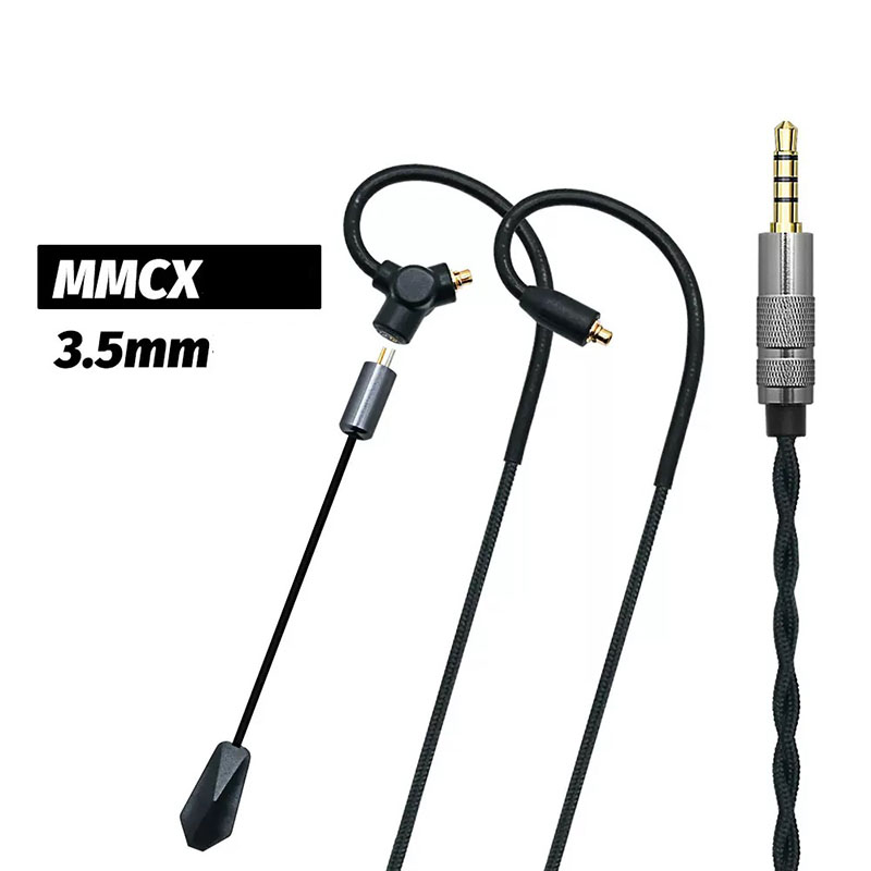 كابل سماعة ألعاب 0.78 QDC MMCX - مراجعة Headset Gaming Console وسعره